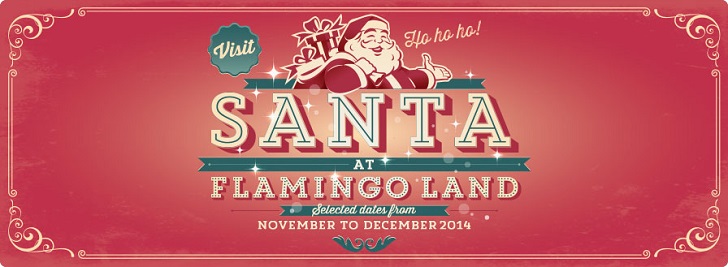 Santa at Flamingo Land