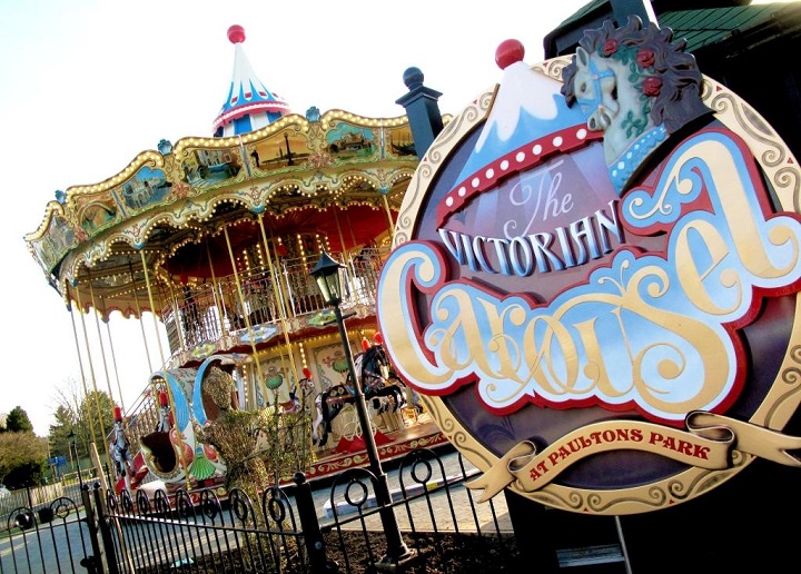Victorian Carousel at Paultons Park