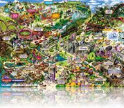 Alton Towers Park Map