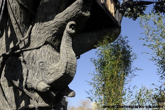 Construction of Wild Asia at Chessington