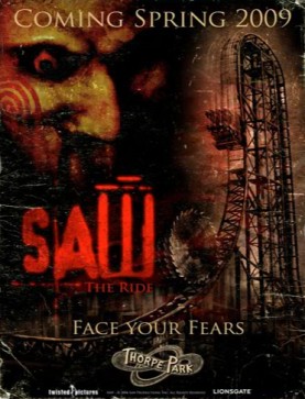 Saw - The Ride : 2009 Coaster : Thorpe Park