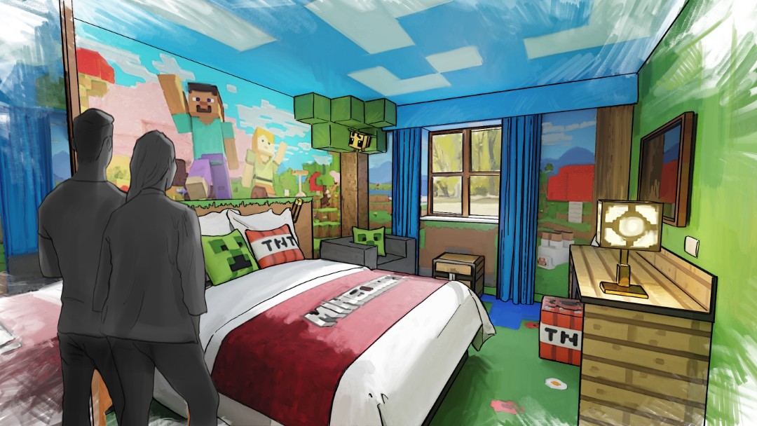 World-First Minecraft Hotel Expands New Minecraft World Offering Coming to Chessington World of Adventures in 2027