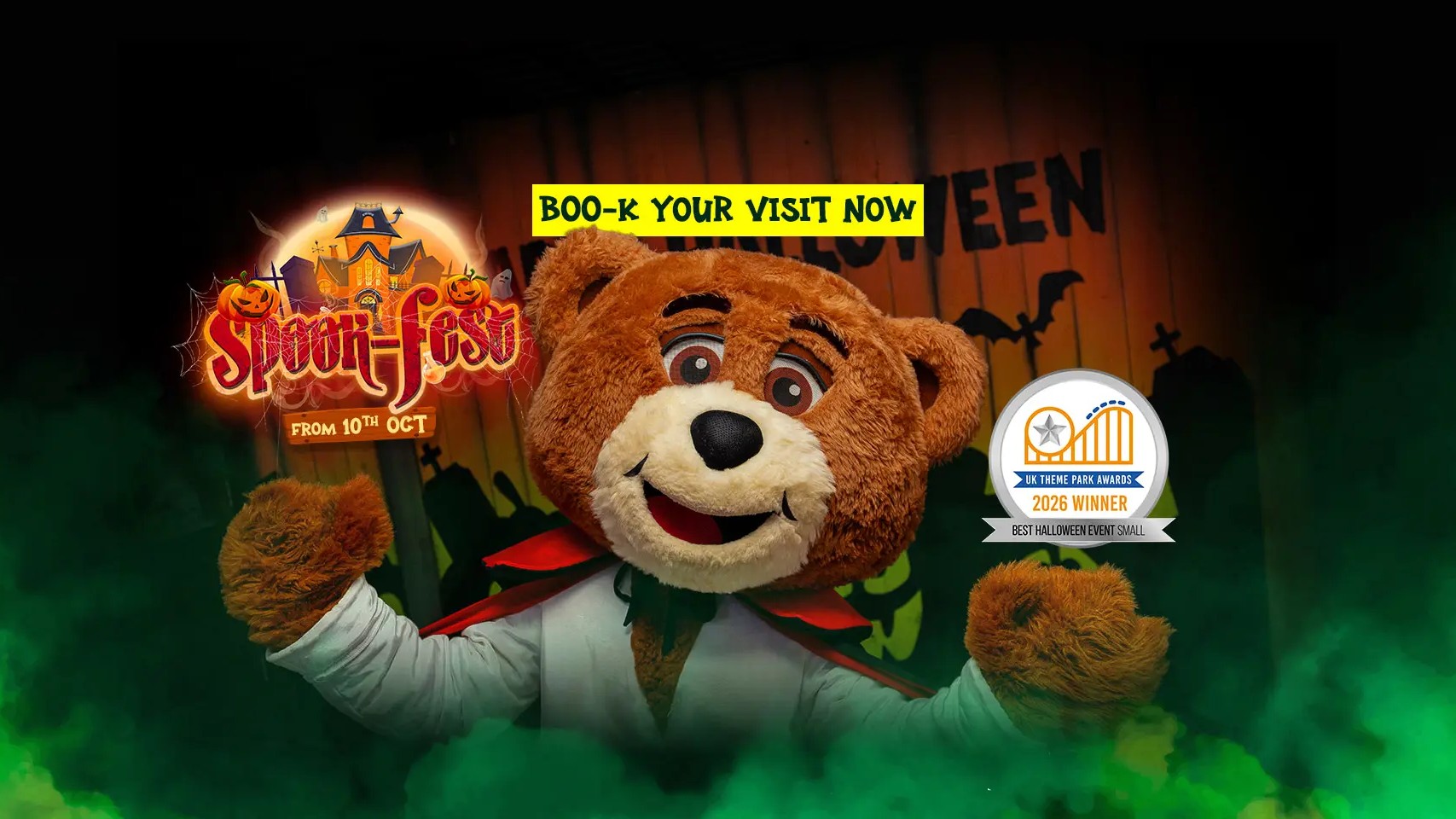 Crealy Spook-Fest Returns for Frightful Family Fun This October