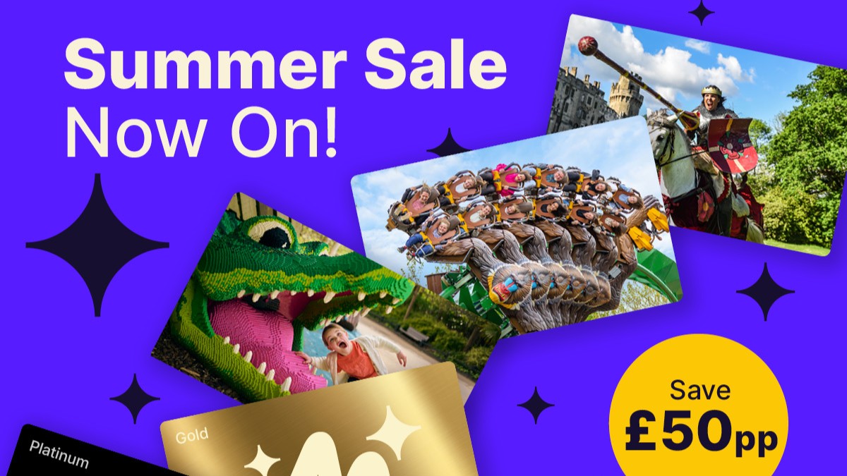 Save up to £50 in the Merlin Annual Pass Summer Sale