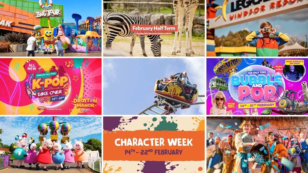 Guide to February Half Term at UK Theme Parks 2026