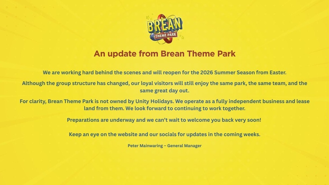 Brean Theme Park Confirms 2026 Reopening Despite Financial Challenges